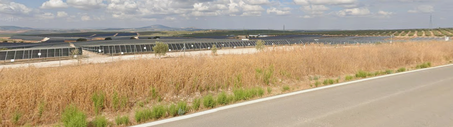 Vista aérea de Planta Solar Fotovoltaica Archo II