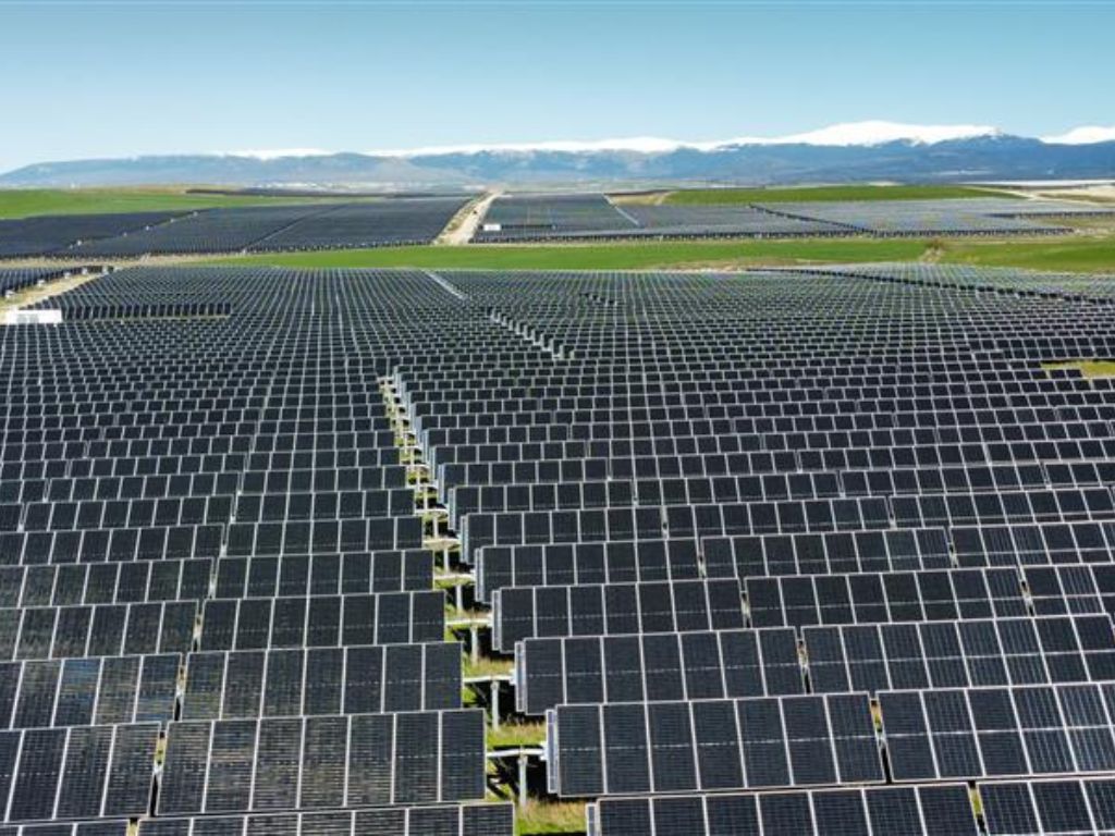 Vista aérea de Planta Solar Baobab Solar