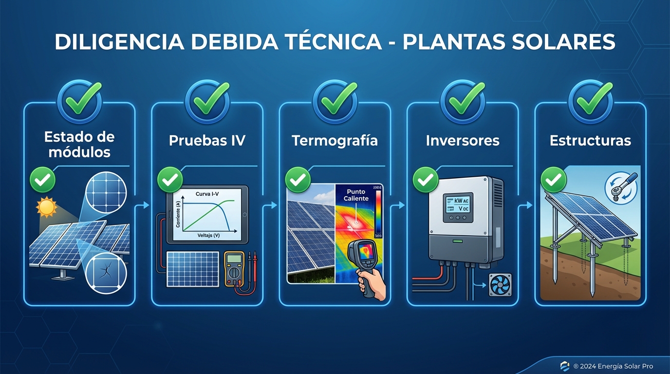 Technical Due Diligence in Solar Plants: Checklist for Investors