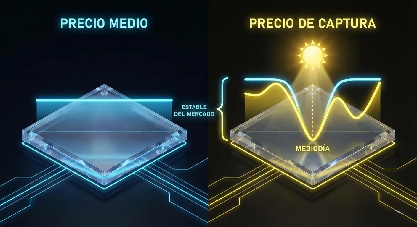 Precio de Captura vs. Precio Pool: Entendiendo la canibalización solar