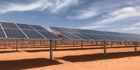 Vista aérea de Planta Solar Fotovoltaica Capricornius Solar