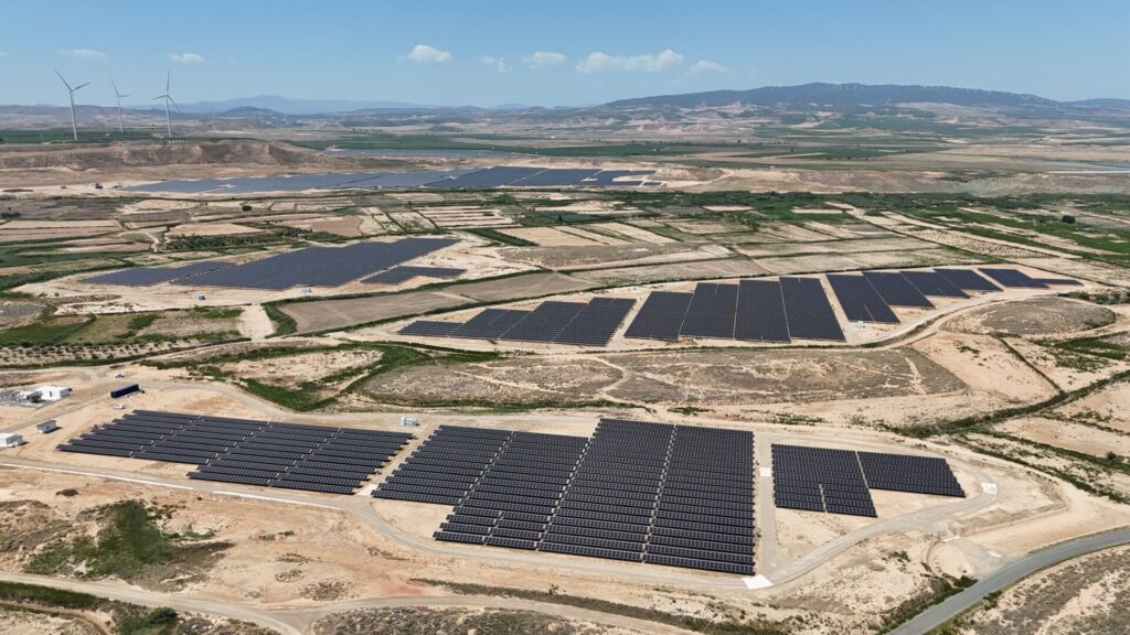 Vista aérea de Planta Solar Fotovoltaica Guardian