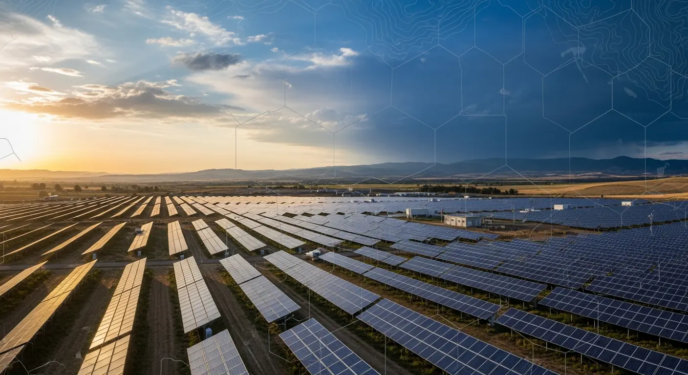 Planta solar fotovoltaica