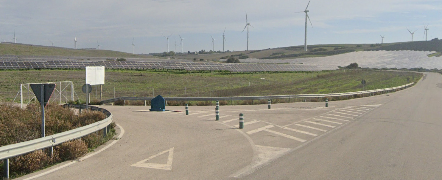 Vista aérea de Planta Solar Las Quinientas