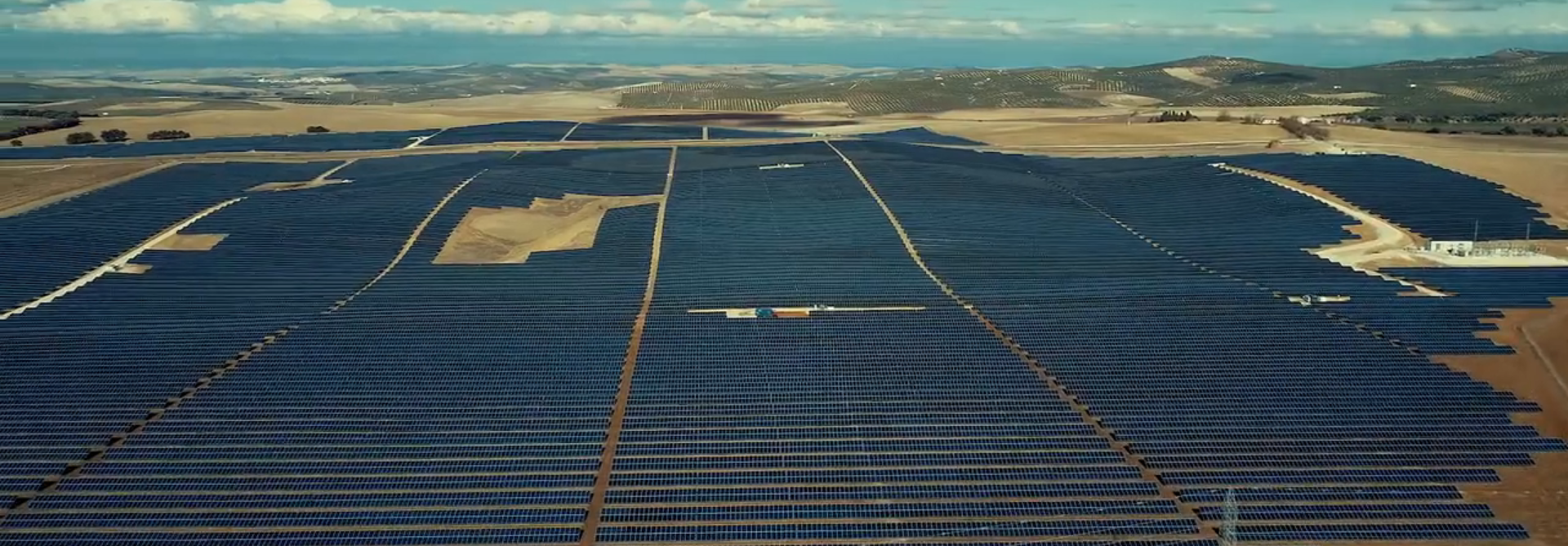 Vista aérea de Planta Solar Fotovoltaica Salobral Hive
