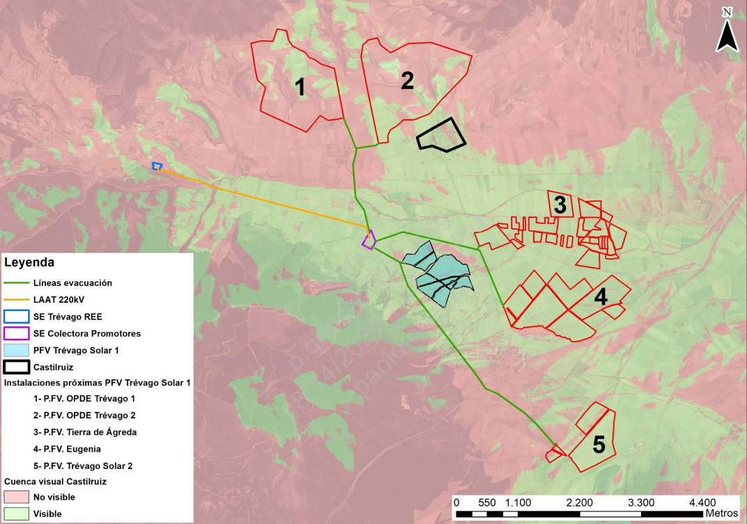 Complejo fotovoltaico de Trévago
